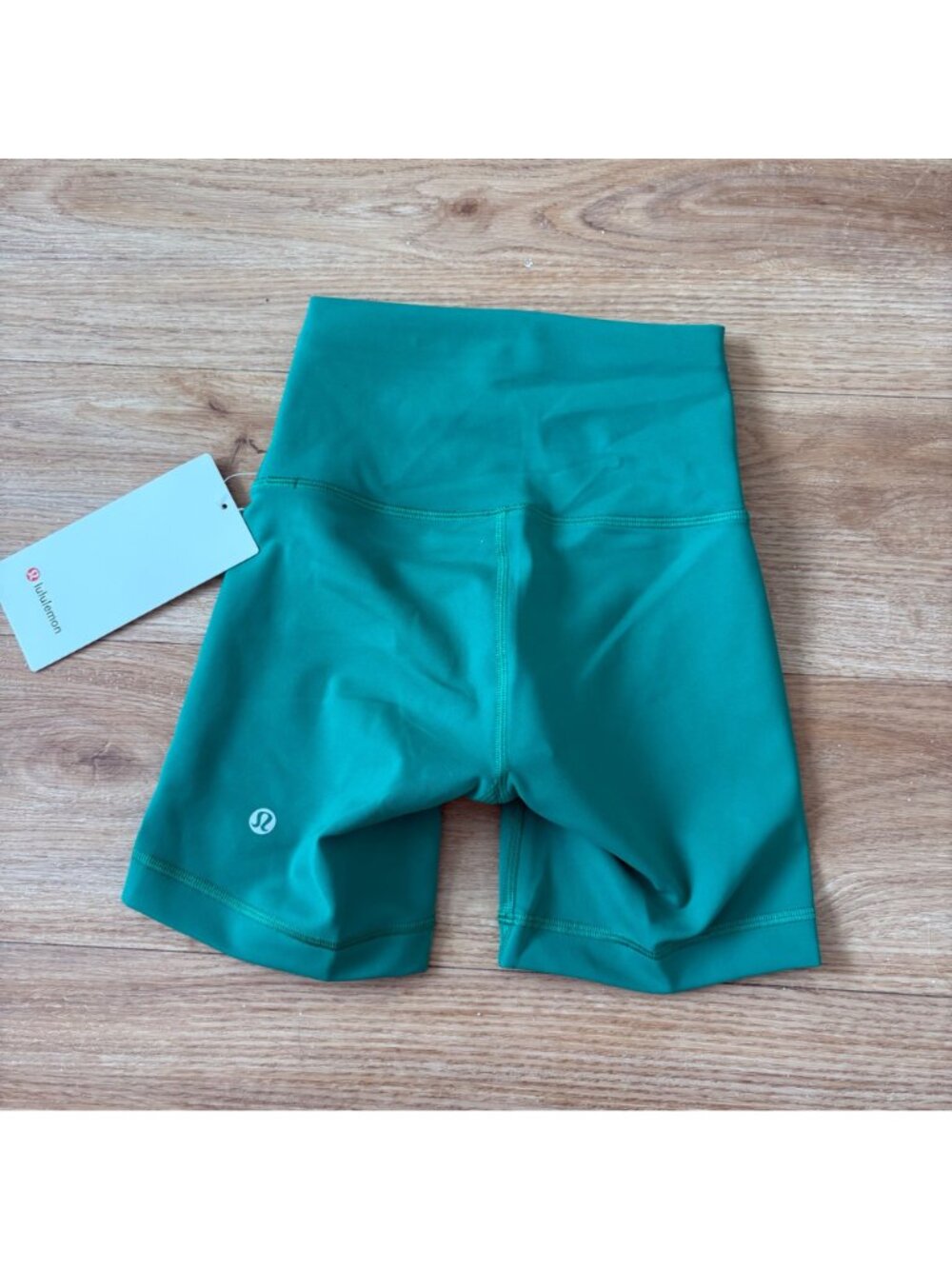 Lululemon Athletic Wunder Train High Rise Short 6” Raceway Green NWT Size 0 - Picture 2 of 8